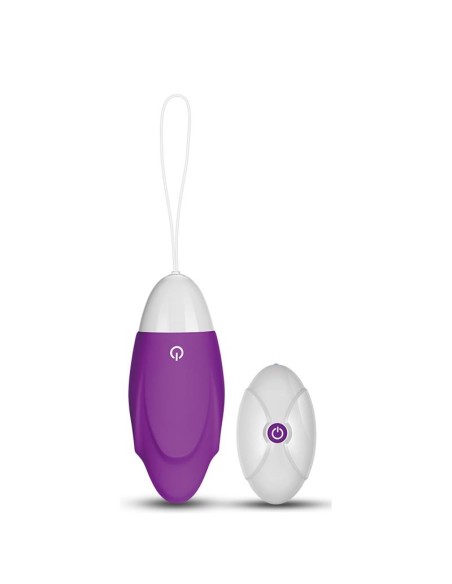 Huevo Vibrador iJoy Control Remoto USB Purpura