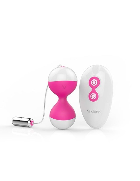 Huevo Vibrador y Bolas Kegel Miu Miu Fuchsia Huevo Vibrador y Bolas Kegel Miu Miu Fuchsia