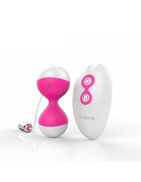 Huevo Vibrador y Bolas Kegel Miu Miu Fuchsia Huevo Vibrador y Bolas Kegel Miu Miu Fuchsia