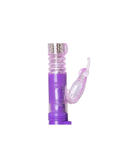 Vibrador con Mariposa Purpura Vibrador con Mariposa Purpura