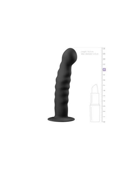 Dildo Silicona Negro Dildo Silicona Negro