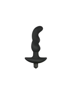 Vibrador Prostatico Silicona Negro