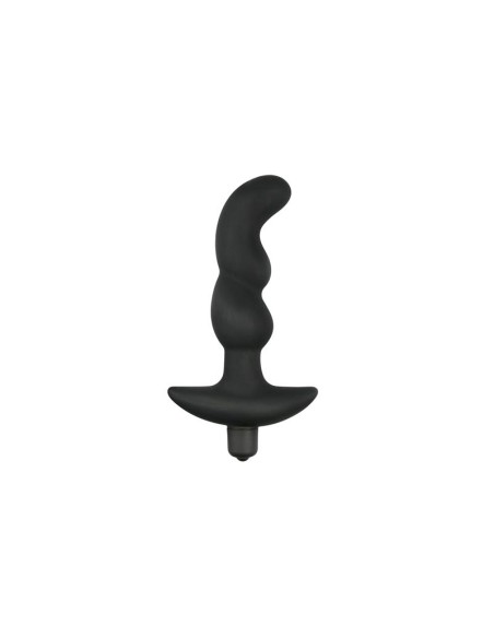 Vibrador Prostatico Silicona Negro