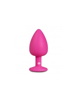 Plug con Diamante Grande Rosa 2