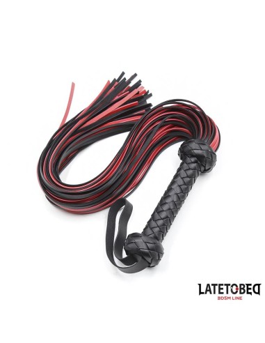 Flogger 65cm Negro y Rojo