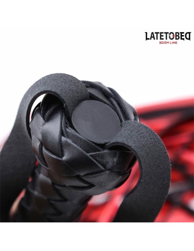 Flogger 65cm Negro y Rojo