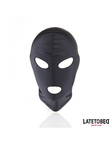 Mascara con Apertura Ojos y Boca Negra