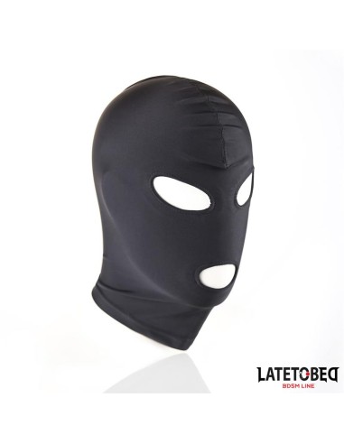 Mascara con Apertura Ojos y Boca Negra