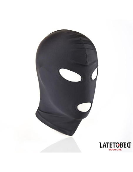 Mascara con Apertura Ojos y Boca Negra
