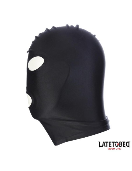 Mascara con Apertura Ojos y Boca Negra