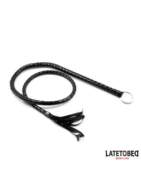 Latigo Negro Brillante 138cm