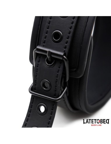 Set Collar y Correa Neopreno Negro