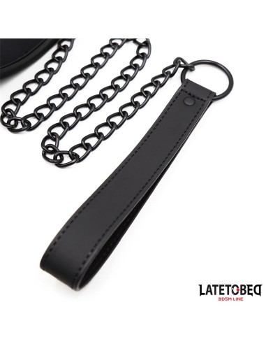 Set Collar y Correa Neopreno Negro