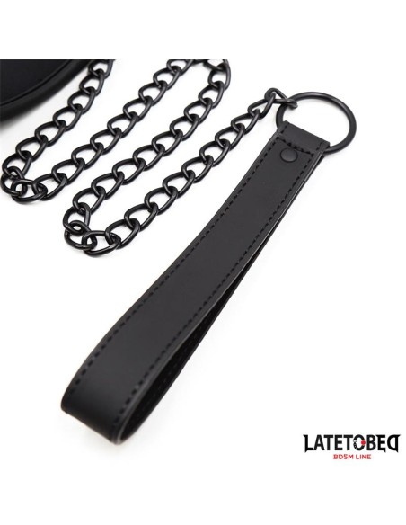 Set Collar y Correa Neopreno Negro