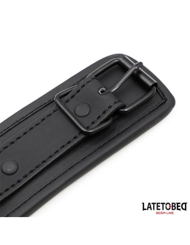 Set Collar y Correa Neopreno Negro