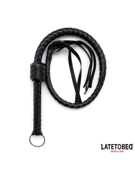 Latigo Trenzado Negro