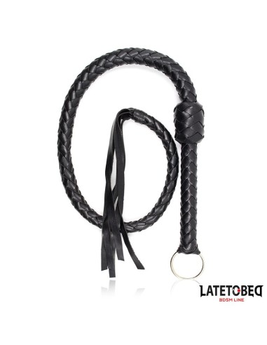 Latigo Trenzado Negro