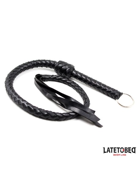 Latigo Trenzado Negro