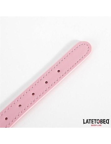 Collar con Cascabel Ajustable Rosa Collar con Cascabel Ajustable Rosa