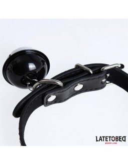 Collar con Cascabel Ajustable Negro 2