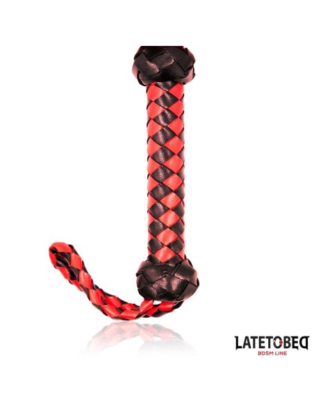 Flogger Rojo y Negro 50cm