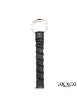 Flogger Mini Rojo y Negro 28cm 2