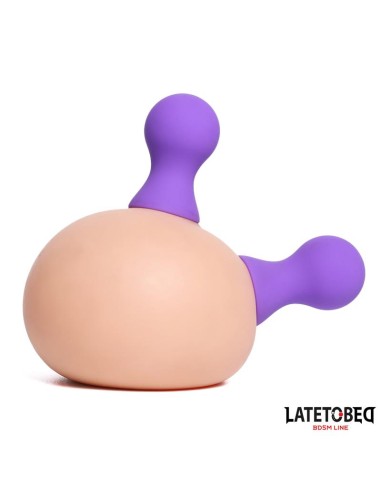 Succionador Pezones Silicona Purpura