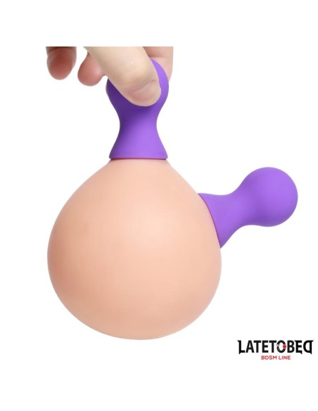 Succionador Pezones Silicona Purpura