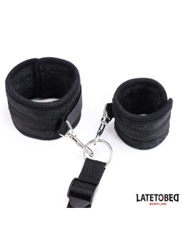 Restricciones de Cama Negro Ajustable 2