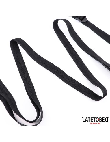 Restricciones de Cama Negro Ajustable