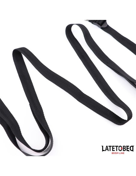 Restricciones de Cama Negro Ajustable