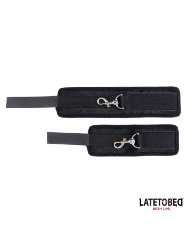 Restricciones de Cama Negro Ajustable