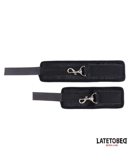 Restricciones de Cama Negro Ajustable