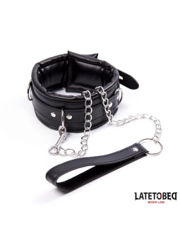 Collar Acolchado Grande con Correa 2