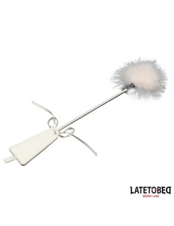 Plumero con Fusta Blanco