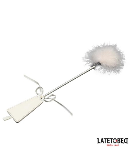 Plumero con Fusta Blanco