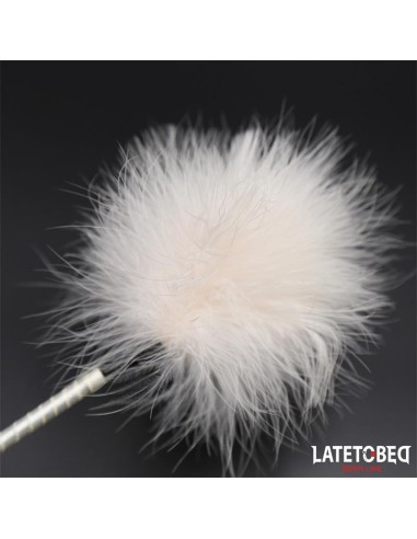 Plumero con Fusta Blanco