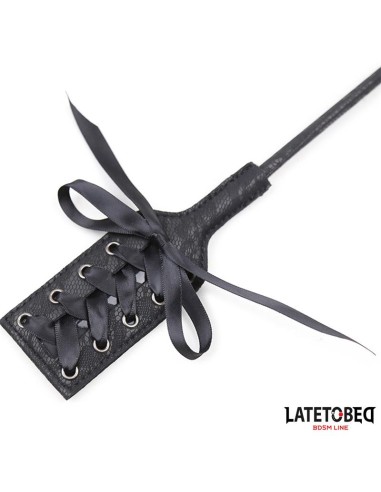 Plumero con Fusta Encaje y Lazo Negro