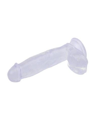 Dildo Hi Rubber 7 Transparente