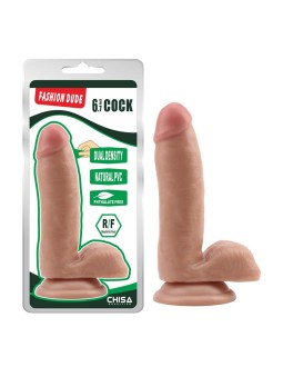 Dildo Dual Density Fashion Dude 67 Natural 2