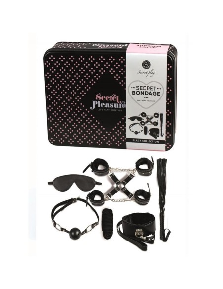 Secret Play Set 8 Piezas Negro Secret Play Set 8 Piezas Negro