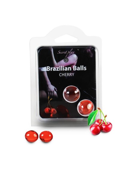 Secret Play Set 2 Brazilian Balls Aroma Cereza Secret Play Set 2 Brazilian Balls Aroma Cereza