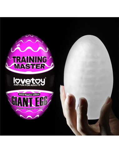 Masturbador Masculino Giant Egg Ripples Edition Purpura
