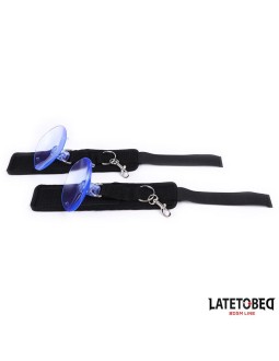 Esposas Munecas Velcro con Ventosa Ajustable 2