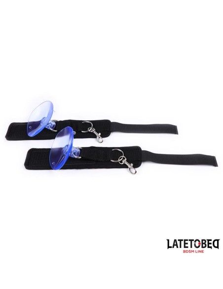 Esposas Munecas Velcro con Ventosa Ajustable