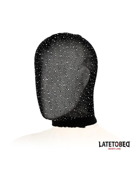 Mascara Rejilla con Brillantes y Lazo Ajustable