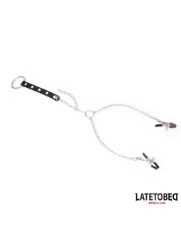 Pinzas Pezones con Anillo para Pene Talla unica