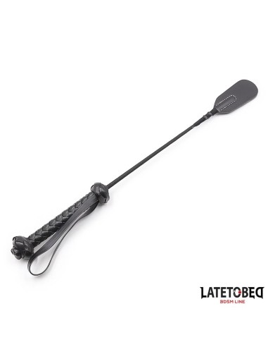 Fusta con Mango Trenzado 445cm Negro