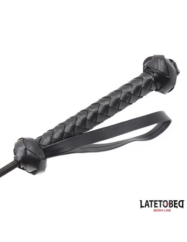 Fusta con Mango Trenzado 445cm Negro