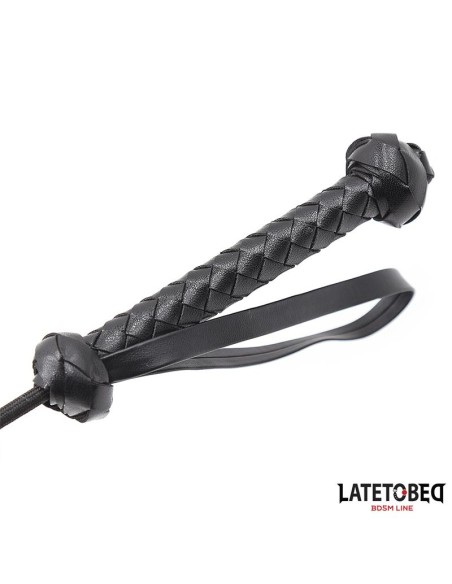 Fusta con Mango Trenzado 445cm Negro